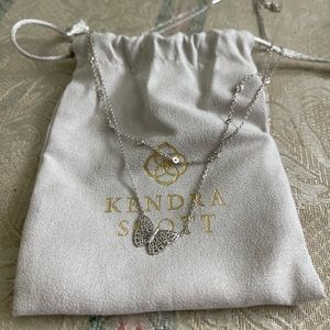 Kendra Scott Butterfly Layered Pendant Necklace